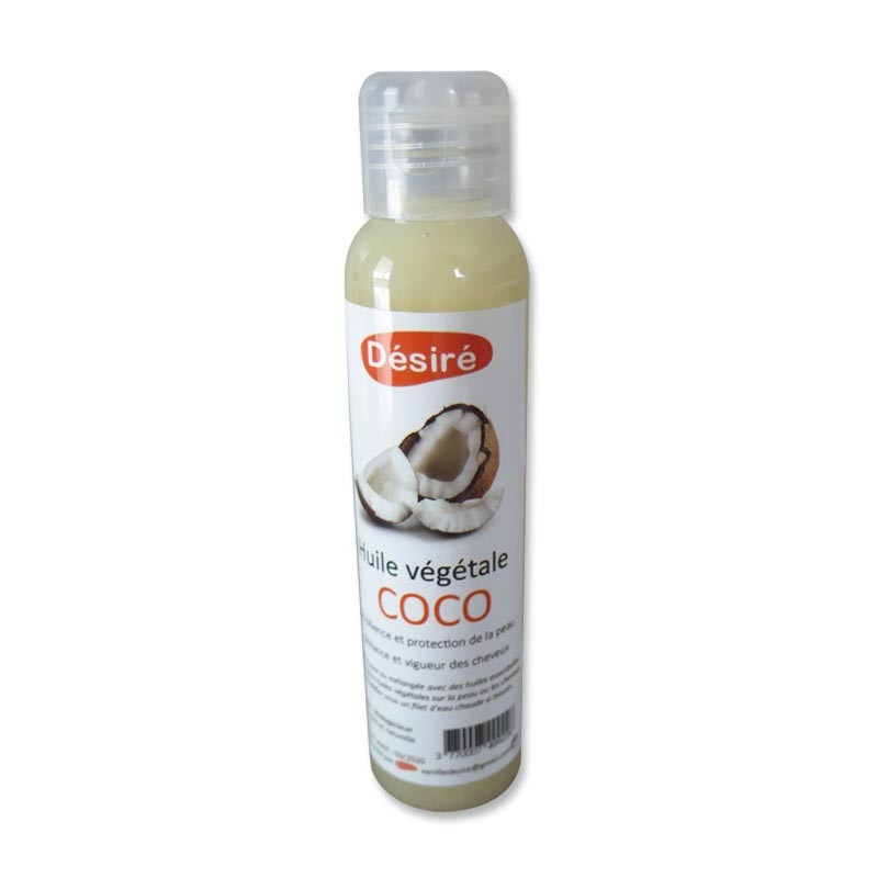 Huile de coco (huile de coprah flacon 100mL)